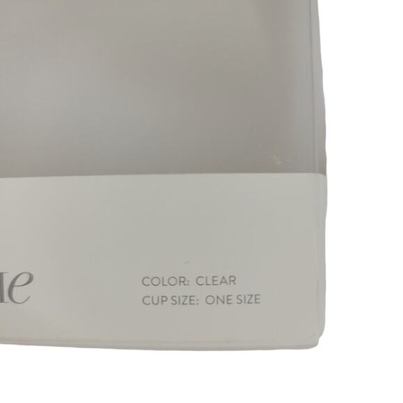 Nordstrom Lingerie Silicone Push Up Enhancers Clear Color One Size - Picture 2 of 5